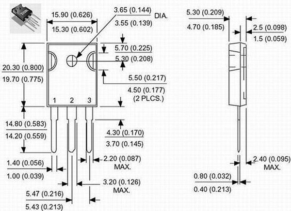 TO-247和TO-3P兩種封裝的區(qū)別